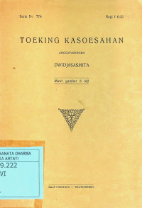 Toeking Kasoesahan