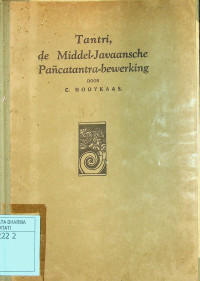 Image of Tantri : de middel-Javaansche pancatantra bewerking